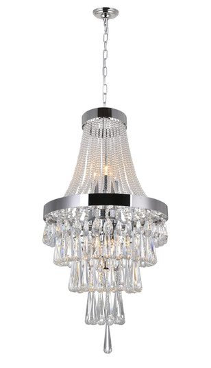 Vast Six Light Chandelier in Chrome (401|5078P16C)