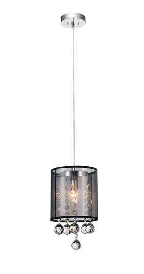 Radiant One Light Mini Pendant in Chrome (401|5062P6C-1 (Clear + B))