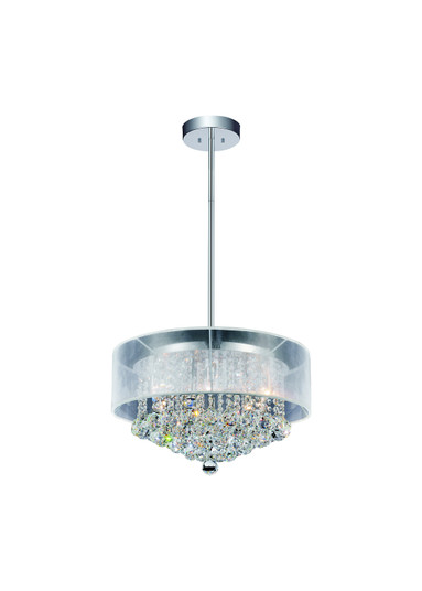 Radiant Nine Light Chandelier in Chrome (401|5062P20C (Clear + W))