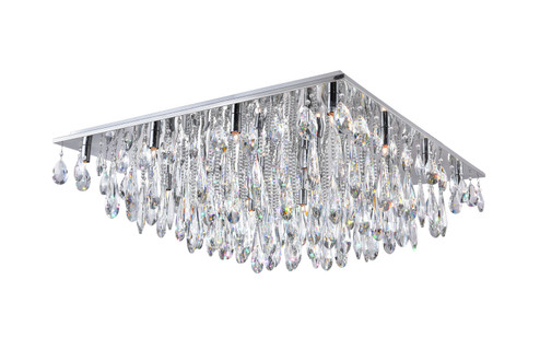 Bianca 20 Light Flush Mount in Chrome (401|5034C32C-S)