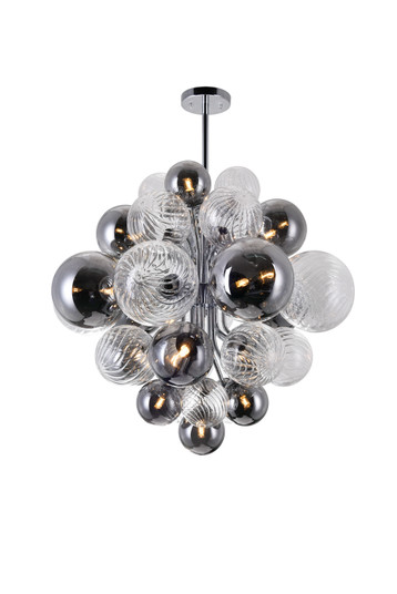 Pallocino LED Chandelier in Chrome (401|1205P25-15-601)