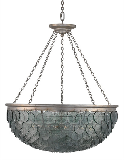 Quorum 20 Light Chandelier in Silver Leaf (142|9511)