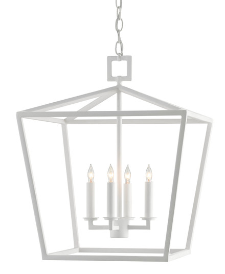 Denison Four Light Lantern in Gesso White (142|9000-0824)