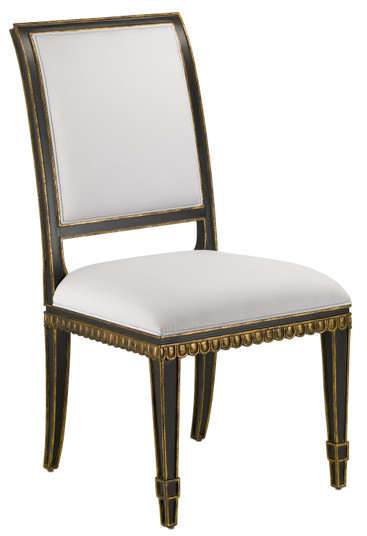 Ines Chair in Caviar Black/Antique Black (142|7000-0161)