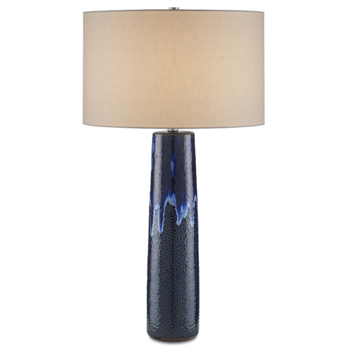 Kelmscott One Light Table Lamp in Reactive Blue (142|6000-0801)