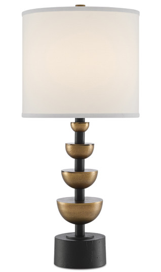 Chastain One Light Table Lamp in Antique Brass/Black (142|6000-0509)