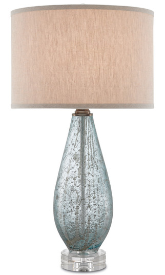 Optimist One Light Table Lamp in Pale Blue Speckle/Clear (142|6000-0181)