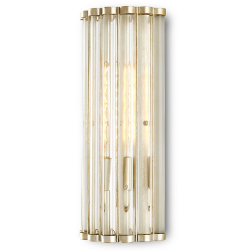 Bunny Williams One Light Wall Sconce in Contemporary Silver Leaf/Clear (142|5900-0047)