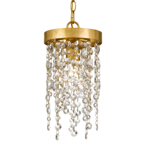 Winham One Light Pendant in Antique Gold (60|WIN-610-GA-CL-MWP)