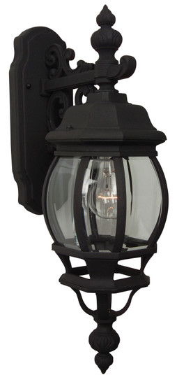 French Style One Light Wall Mount in Textured Black (46|Z324-TB)