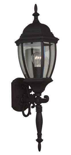 Bent Glass Cast One Light Wall Mount in Textured Black (46|Z280-TB)
