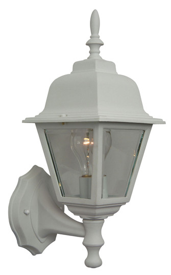 Coach Lights Cast One Light Wall Mount in Textured White (46|Z170-TW)