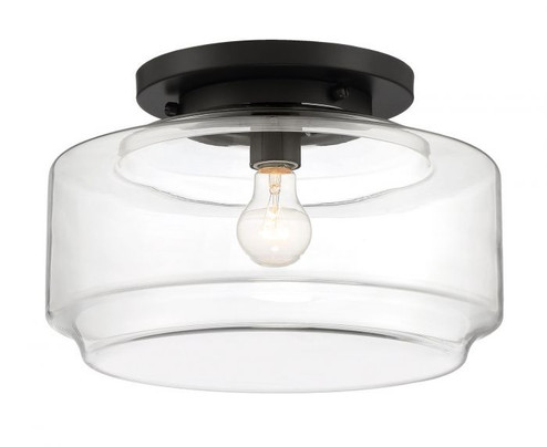 Peri One Light Flushmount in Flat Black (46|X3114-FB)