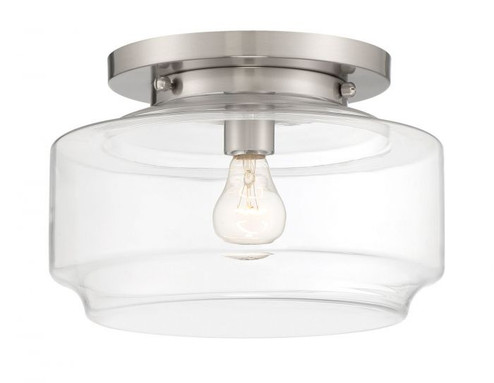 Peri One Light Flushmount in Brushed Polished Nickel (46|X3112-BNK)