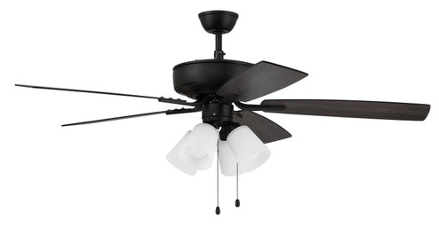 Pro Plus 114 52''Ceiling Fan in Flat Black (46|P114FB5-52FBGW)