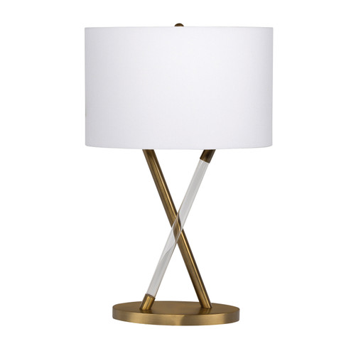 Table Lamp One Light Table Lamp in Natural Brass (46|86224)