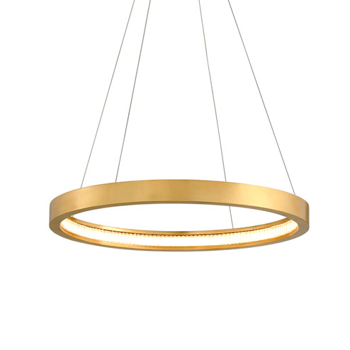 Jasmine LED Chandelier in Gold Leaf (68|284-41)