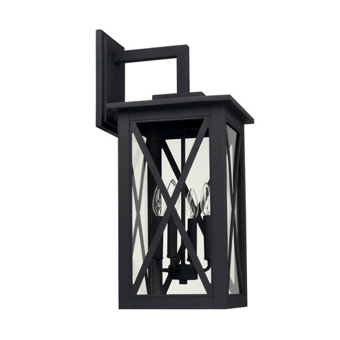 Avondale Four Light Outdoor Wall Lantern in Black (65|926641BK)