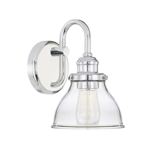 Baxter One Light Wall Sconce in Chrome (65|8301CH-461)