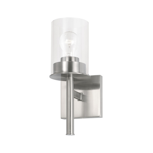 Mason One Light Wall Sconce in Brushed Nickel (65|646811BN-532)