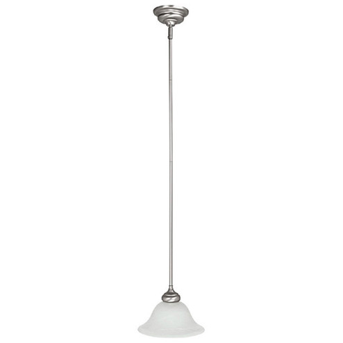 Samuel One Light Pendant in Matte Nickel (65|3150MN-224)