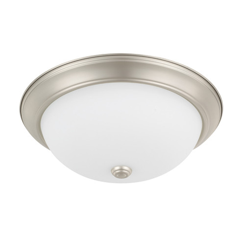 Bates Three Light Flush Mount in Matte Nickel (65|214731MN)