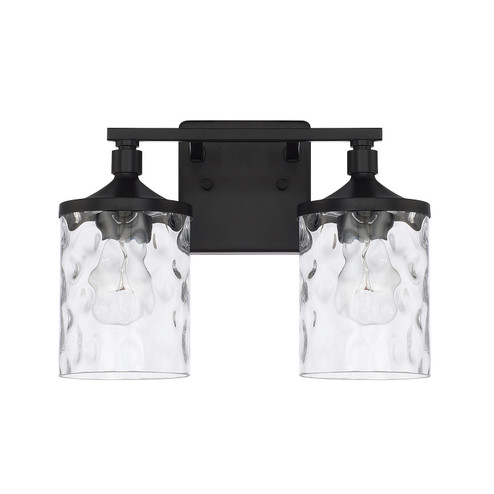 Colton Two Light Vanity in Matte Black (65|128821MB-451)