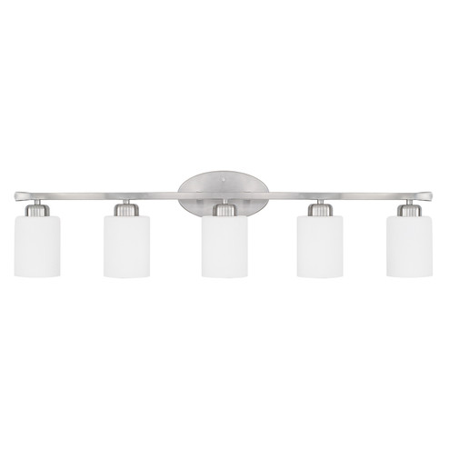 Dixon Five light Vanity in Brushed Nickel (65|115251BN-338)