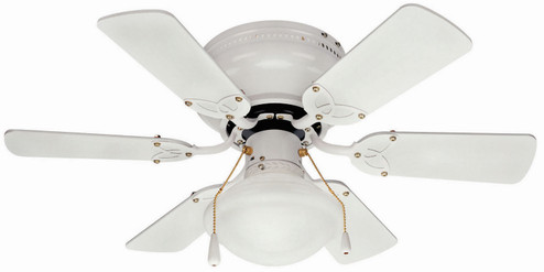 Twister Wh 30''Ceiling Fan in White (387|TWISTER WH)