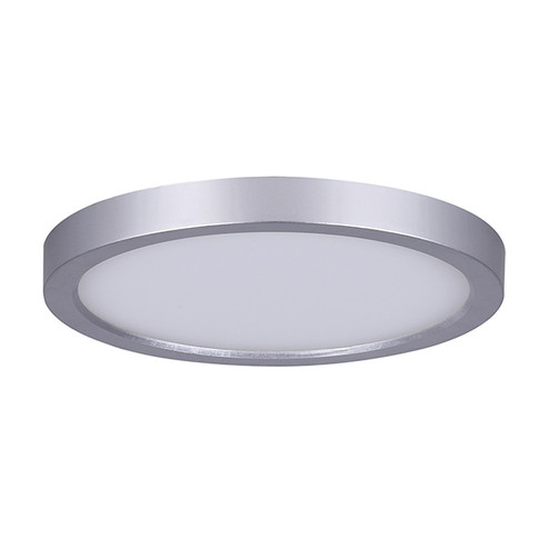 Led Edgeless LED Disk Light in Brushed Nickel (387|LED-SM7DL-BN-C)