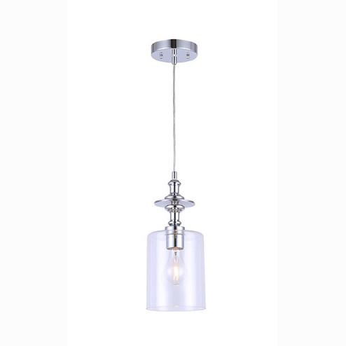 York One Light Pendant in Chrome (387|IPL276B01CH)