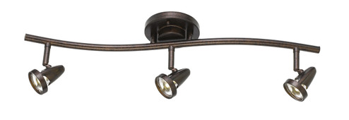 Serpentine LED Pendant in Rust (225|SL-808-3-RU)