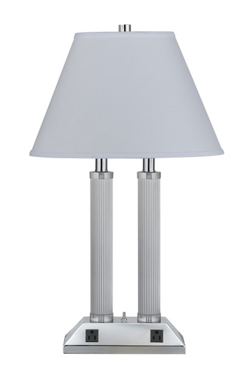 Hotel Two Light Table Lamp in Chrome (225|LA-8003DK-1CH)
