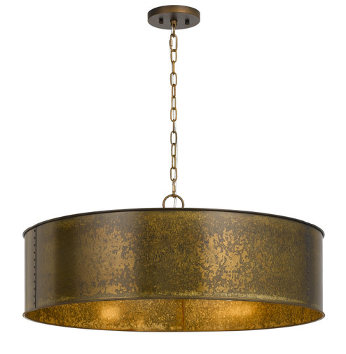 Rochefort Five Light Chandelier in Distress Gold (225|FX-3637-5)