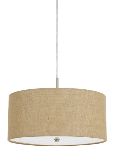 ADDISON Three Light Pendant in Burlap (225|FX-3627-1P)