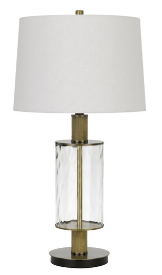 Morrilton One Light Table Lamp in Glass/Light Oak (225|BO-2988TB)