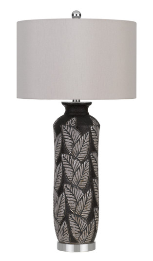 Shiloh One Light Table Lamp in Black/Silver (225|BO-2913TB)