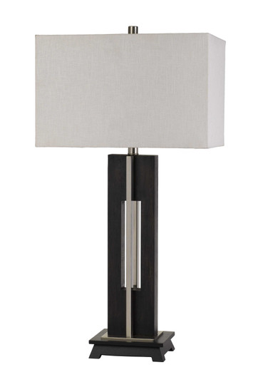 Glenview One Light Table Lamp in Black/Expresso (225|BO-2896TB)