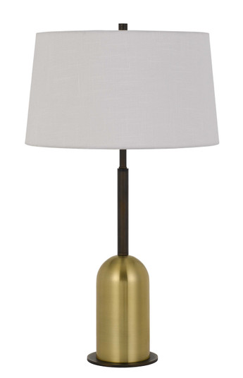 Rimini One Light Table Lamp in Black/Antique Brass (225|BO-2891TB)