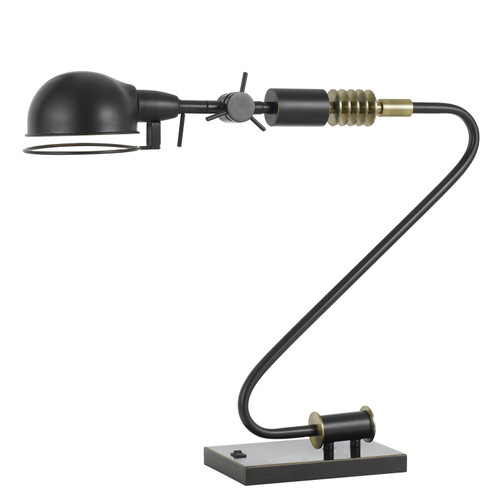 One Light Desk Lamp in Dark Bronze (225|BO-2734DK)