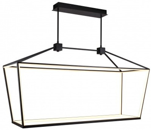 Park Ave. LED Chandelier in Black (192|HF9403-BK)