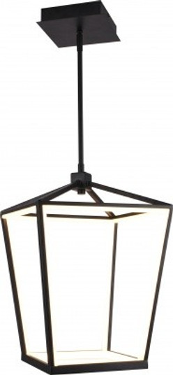 Park Ave. LED Chandelier in Black (192|HF9400-BK)