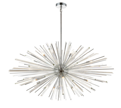 Palisades Ave. 18 Light Chandelier in Chrome (192|HF8200-CH)