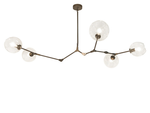 Fairfax Five Light Chandelier in Dark Bronze (192|HF8085-DBZ)