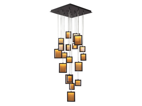 Brentwood LED Pendant in Dark Bronze (192|HF6011-DBZ)