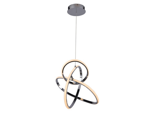 Circa LED Pendant in Chrome (192|HF5023-CH)