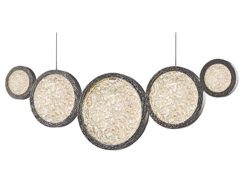 Bottega LED Chandelier in Polished Nickel (192|HF5010-PN)