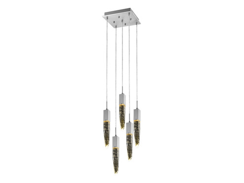 The Original Aspen Five Light Pendant in Polished Chrome (192|HF1900-5-AP-CH)