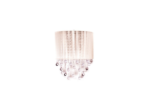 Beverly Dr. Two Light Wall Sconce in White Silk String (192|HF1511-WHT)