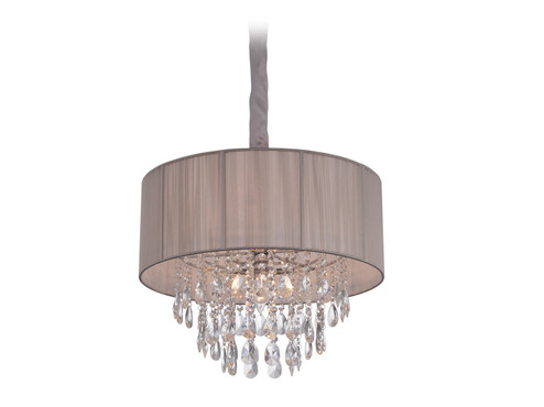 Vineland Ave. Five Light Chandelier in Taupe Silk String (192|HF1506-TP)